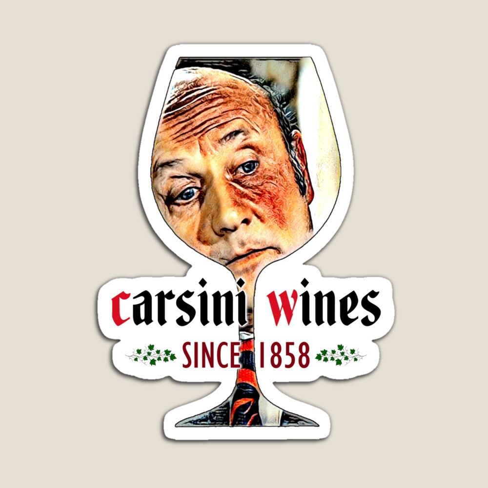 Carsini Wines Fridge Magnet